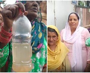In Sirmaur, people reached DC office with dirty water in bottles, villagers said, this water is 'poison'