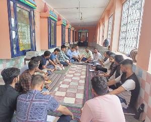 Kaganda: Arrangements of ABVP District Dehra for State Executive Meeting completed.