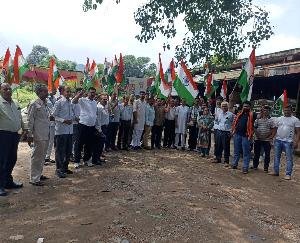 Jaisinghpur: Tricolor flag campaign for every house started from Alampur
