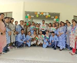 Indora: Independence Day was celebrated with great enthusiasm in Minerva College.