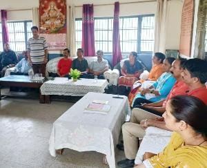 Kunihar: Guest meal organized at the conclusion of Education Week program in student school.
