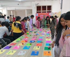 Sanskrit objects and science exhibition organized in Government College, Dada Siba