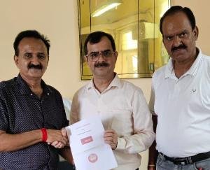 Kangra: MOU between freedom fighter Pandit Sushil Ratan Degree College and SAI University, Palampur. agreement