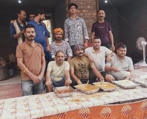 Indora: Youth of Mand area put langar in ashes for Manimahesh pilgrims.