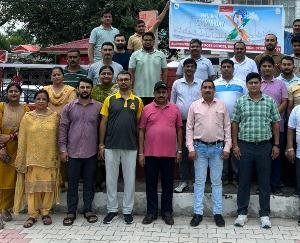 National Sports Day was organized under Postal Division in Dehra