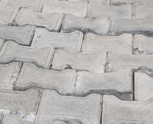 Jaisinghpur: Tiles started falling off within four months