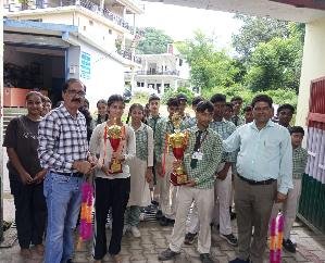 Dehra: Under-19 boys' section level sports competition concluded in School Chanour