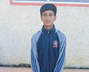 Aditi Rana, student of Dr. Y.S. Parmar Public School, Haripurdhar, selected in state level Under-14 Kabaddi competition.