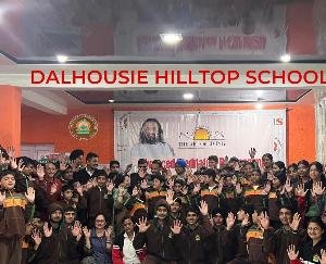 Dalhousie Hilltop School welcomes Shiv Prasad, CEO, Art of Living Educational Trust for Advanced Meditation Program