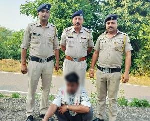 Jaswan-Paragpur: Rakkar police caught 66 grams of hashish in Kuhna.