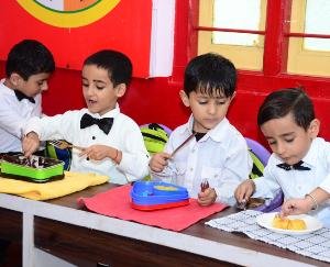 Solan: Workshop on table manners organized at Eurokids Play School Kotlanala