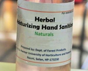 Nauni varsity releases herbal moisturizing sanitizer
