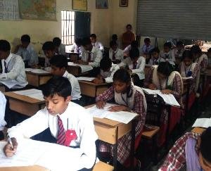 7,800 students gave mega scholarship test in three assembly constituencies including Jwalamukhi
