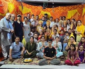 Jaisinghpur: Ramlila of small children concluded with coronation