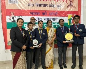 Solan: Great success of students of Kasauli International Public School