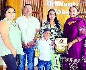 Seven year old Riyansh Minhas of Kullu is the winner of 'Kisme Kitna Hai Dum'