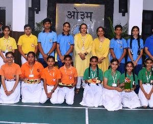 Salad making competition organized in DAV Bhadoli School