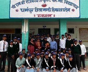 7 day NSS camp organized in Government Higher Secondary School Dharampur