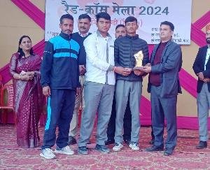 Padhar: Women created a splash with cultural programs in the sub-division level Red Cross fair.