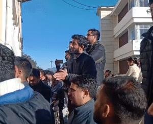 Dharamshala: Protest against guest teacher policy begins, government siege announced on 19th