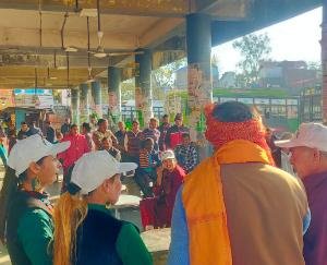 Kunihar: Message of road safety given through songs, music and street drama.