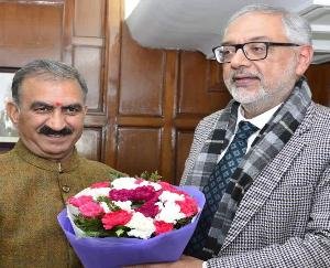 Justice Gurmeet Singh Sandhawalia Took As Chief Justice, Chief Minister Sukhu Congratulated