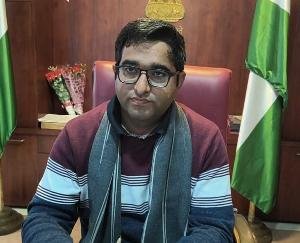 Mahendra Pal Gurjar took charge as Commissioner of Municipal Corporation Una, enumerated priorities