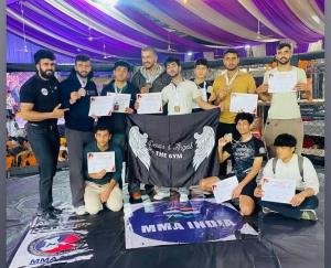 Himachal team won five gold medals in mixed martial arts