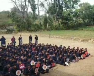 Nagrota: 'TB Mukt Bharat Abhiyan' awareness program organized at St. Rudraksha School