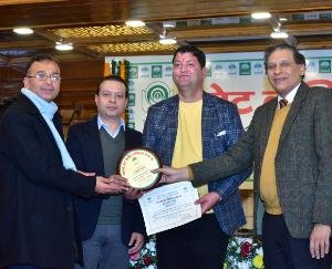 Shalaghat branch of Jogindra Co-operative Bank honored with 