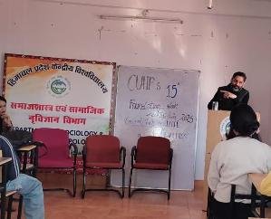 Dehra: Lecture on Legal Awareness on the occasion of Foundation Day at Central University of Himachal Pradesh