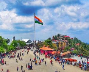 100 feet tricolor flag will be removed from Shimla's ridge ground, the flag was installed at a cost of about Rs 13.55 lakh