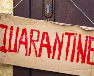 पैदल गांव जा रहे व्यक्तिओ को किया 14 दिनों के लिए क्वारंटाइन