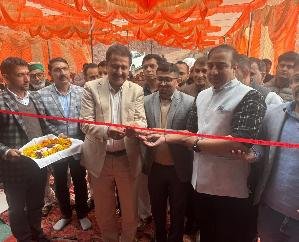 Kasauli-MLA- of- Doon- Assembly- constituency- Chaudhary- Ramkumar- inaugurated- the- rice- mill- built- in- Banlagi- Industrial -Area