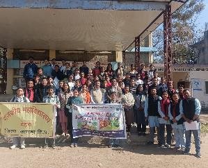 Students- were- made- aware- about- disaster- management- through- street- play- in- Government- College- Dehra