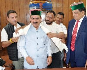  Delegation from Solan met the Chief Minister