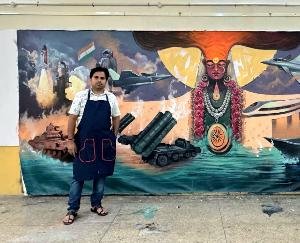 The valor of Operation Sindoor is reflected in the pictures of Manish Kumar Gond of Dehra