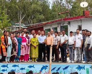  Khundiya's Rajit Rana got success in CDS exam, honored in school