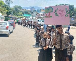 Solan-: Various -programs -were -organized -at -Arya -Public- High -School,- Subathu -on -the- occasion -of- Environment- Day