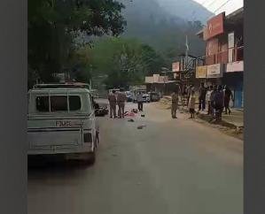 Tragic- accident -on- Mandi-Pathankot- NH-: Bike -rider -dies -after -being -hit -by -a t-ruck