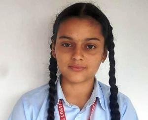 Anchal of Lotus International Convent School scored 524 marks in NEET exam