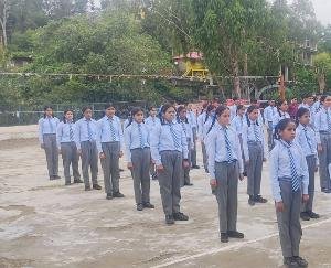 In Sayri School, students were given information on drug prohibition, space science and educational achievements