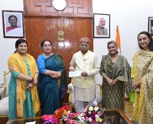 IAS Wives Association contributes to Red Cross