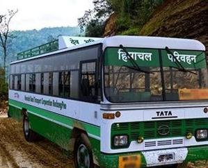 Mandi: Sarkaghat-Palampur bus route closed for four months, passengers troubled