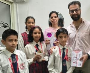  Solan: Doctors were honored at Sai International School on National Doctor's Day