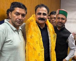 The officials of Panchayati Raj Organization Dehra met Education Board Chairman Dr. Rajesh Sharma
