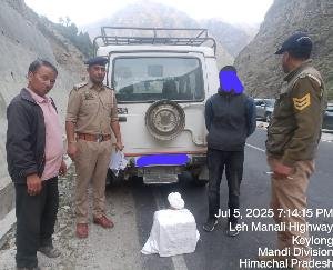 One person arrested with illegal liquor: Action by Keylong Police