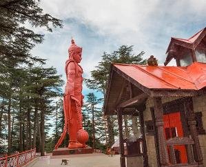 jhakhoo mandir shimla hanuman temple 