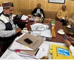  Chamba: Kewal Singh Pathania held a meeting with Education and Public Works Department officials in Shimla