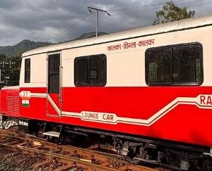 Longage rail car RA-100 will run in a new look on Kalka-Shimla track, passengers will get thrill and comfort